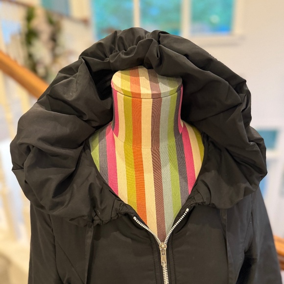 Long fall/winter coat, Ryu, Size S, Black - Picture 10 of 11